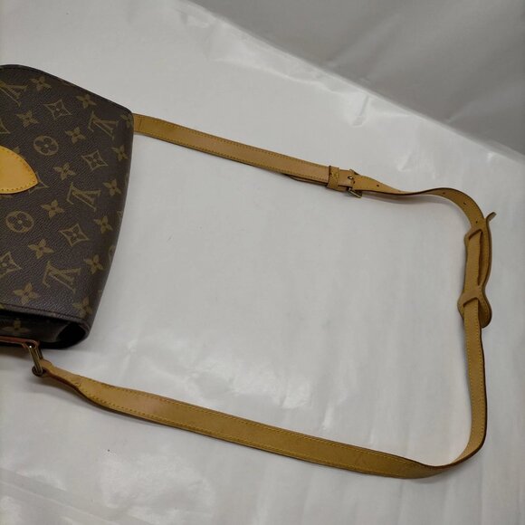 Authentic Louis Vuitton Saint Cloud GM Brown Monogram Shoulder Bag mn600-121325 - Picture 5 of 16